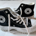 Converse  All Star Lugged Platform Womens Size 9 40 Shoes Black White Athletic Photo 0