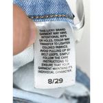 Lucky Brand Mid Rise Crop Ava Jeans Light Wash Distressed Womens 8 / 29 Stretch Photo 9