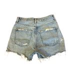 AGOLDE Dee Short In Muse Distressed Denim High Waisted Womens Size 27 Photo 3