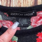 American Dream Womens Long Sleeve Floral Top Tunic Tee Size Small Photo 7