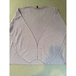 Women’s Eileen Fisher Purple Balloon Sleeve Sweater Shirt Sz M Size M Photo 3