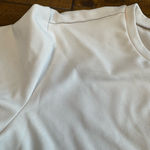 Nordstrom  rack Short Sleeve Blouse beige tan NWT w/ defect size M Photo 5