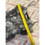 American Eagle  Outfitters Gray Floral Ruffle Tiered Mini Dress Women's Small 4 Photo 6