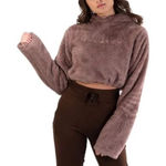 Balance Athletica  Crop Fleece Sweatshirt Size Medium Photo 0