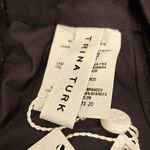 Trina Turk ππ Monaco Solids Off The Shoulder Bandeau Bikini Top ~ Black 4 NWT Photo 9