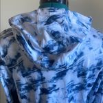 Kyodan  Navy and White Tie-Dye Pullover Photo 2