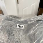 Potters Pot Gray Marled V Neck Lace Trim Long Sleeve Soft Knit Sweater Top M Size M Photo 10