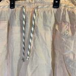 Anthropologie  Lilka See-Through Wide Leg Peach Beach Cover Up Pants Size L Photo 2