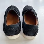 UGG  Ricci Trainers‎ Plush Slip-on Sneaker Size 8 Fuzzy Black Shoes Athletic Photo 4