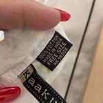 Kaaku one size fits all flowy green & white skirt w sequins boho $59 Photo 2