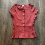 Free People NWT Most Wanted Cardi | Medium | Color: Rust Photo 4