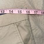 Tommy Hilfiger  Womens Flat‎ Front Mid-Rise Khaki Shorts Beige Size 10 Photo 4