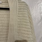 BB Dakota Cream Chunky Knit Cardigan Size XS Photo 4