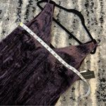 French Connection  Theresa Mini Dress Crushed Velvet Purple Haze Size 6 N… Photo 10