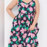 Lane Bryant Vibrant Floral Dress Photo 0
