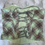 Out From Under Laced Plaid Corset Photo 1