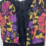 Free People Intimately Floral Lace Boho Cottagecore Corset Bodysuit Sz L Photo 1