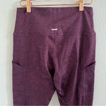 Aerie Chill Play Move Active Pants Yoga Heathered Purple Large Photo 2