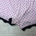 Rene Rofe Polka Dot Pink Lace Trimmed Sleepwear Set Size Large Photo 12