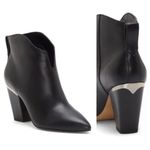 1. State EUC Leather Heeled Ankle Boots Black Size 9.5 Photo 1