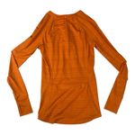 Athleta size small base layer Vibrant Orange Long Sleeve Top running outdoor col Photo 1