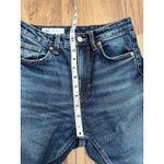 ZARA  Jeans Women's‎ Size 2  Blue Mid Rise Straight Leg Raw Hem Denim Photo 5