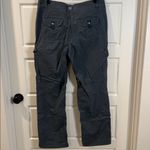 Kuhl  Splash Roll Up Cargo Pants Hiking Outdoor Metal Blue Womens Size Photo 4