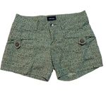 Marmot Ginny Short Size 8 Green white Diamond Pattern Shorts Sz 8 Photo 5