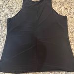 Chic Black Tank Top with Gold Chain Detail Size XL Photo 3