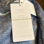 Ecru NWT Trompe L’Oeil distressed denim print joggers, s (Miramar Vibes) Photo 4