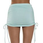 Celebrity Pink NWT  "Julia" Banded Swim Aqua Mini Skirt/Cover Up Photo 2