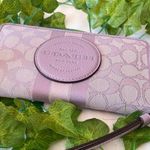 Coach Dempsey Large Phone Wallet In Signature Jacquard With Stripe And Patch c90 Photo 5