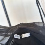 House Of CB  'Malila'‎ Black Ruffle Sheer Maxi Dress NW S Photo 5