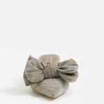 Circus by Sam Edelman NEW Fiona Bow Mule Heel Color: Soft Gold Metallic Photo 3