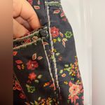 Miss Me  Womens Cargo Ankle Skinny Jeans Black Multicolor Floral Stretch Denim 30 Photo 7