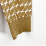 Banana Republic  Gold And Cream Long Sleeves Sweater, Size Small Photo 4