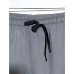 Gray Athletic Pants Womens M Elastic Waist Zip Pockets Athleisure Sporty Comfort Size M Photo 3