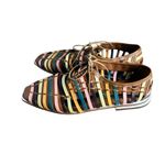 Zimmermann  Woven Lace Up Derby Flats 39 Photo 4
