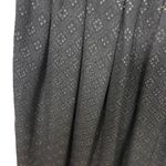 CAROLYNE ROEHM Vintage metallic print high neck formal gown dress S/M 6 Black Size M Photo 3