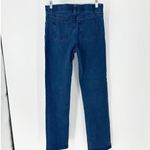 Betabrand  denim straight leg mid rise business casual everyday school comfy Photo 1