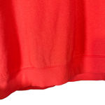 Z Supply Coral Red Evereve French Terry Tee 100% Cotton Sweatshirt Women Sz M Photo 2