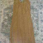 ZARA  Dress Maxi Gold size S Photo 0