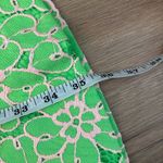 Lilly Pulitzer  Freja New Green Pique Two Tone Lace Fit Flare Dress Photo 7
