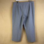 Talbots Heritage Women's Gray Cropped Dress Pants Size 16 Career Comfort EUC Photo 1