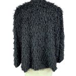 LuLaRoe ELEGANT STELLA JACKET XL HTF BEAUTIFUL RARE SOLID BLACK EYELASH NWT Photo 5