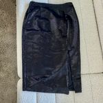 NEW! SEN Sequin Pencil Skirt with Slits Black Photo 2