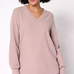 Cuddl Duds  Ribbed‎ Fleece V-Neck Pullover New Photo 0