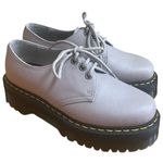 Dr. Martens 31167 PLATFORM OXFORDS SHOES PINKY BEIGE BLUSH WOMENS Sz 39 US 8 Photo 0
