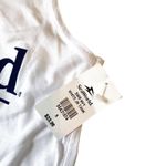 SeaWorld Rescue White & Blue Graphic Tank Top Small Casual Ocean Conservation Photo 2