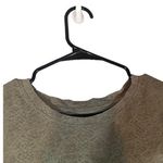 Athleta  Olive Print Short Sleeve Athletic Casual Running T-Shirt Women Sz M Photo 3